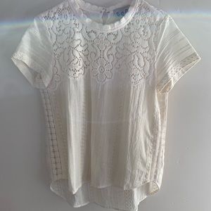 Sea New York Cotton Lace Top